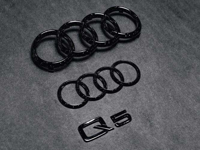 Black Style logo pakke til Audi A4